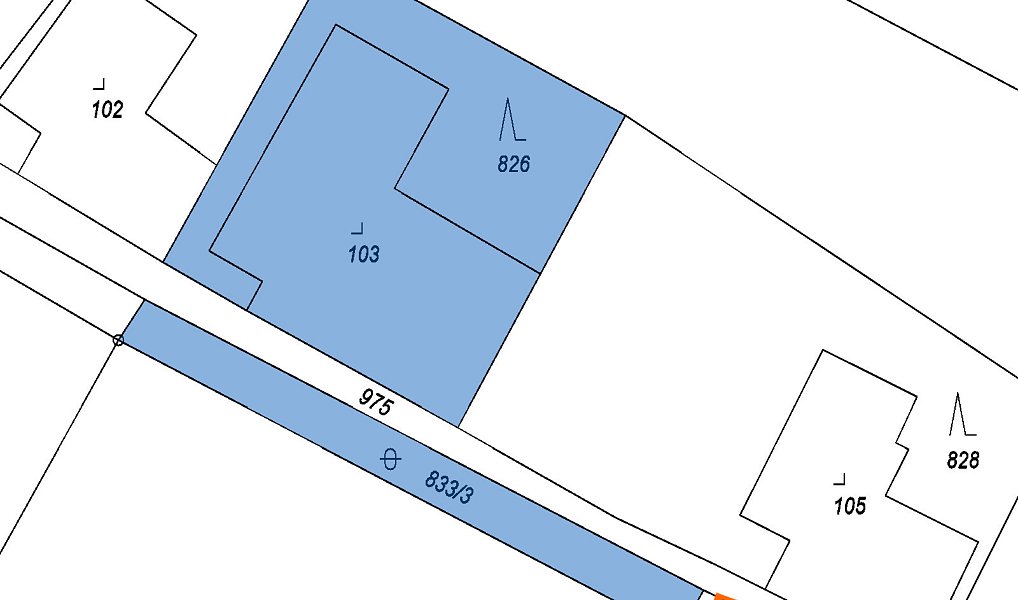 Prodej pozemku 338 m², Podsedice – náhled fotky 2