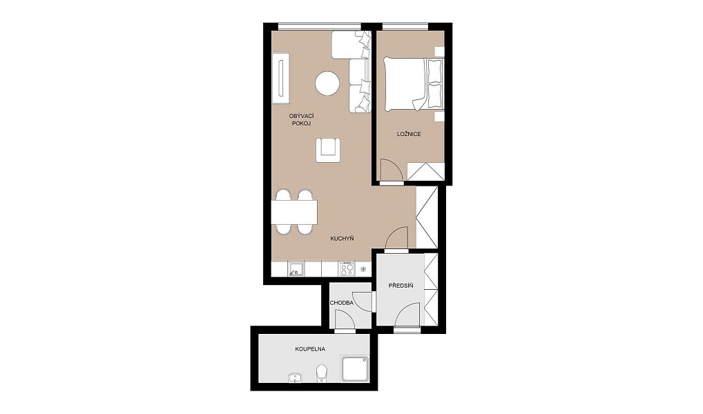 Prodej bytu 2+kk 60 m², Praha – náhled fotky 11