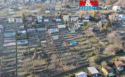 Prodej zahrady 541 m², Kadaň, okres Chomutov