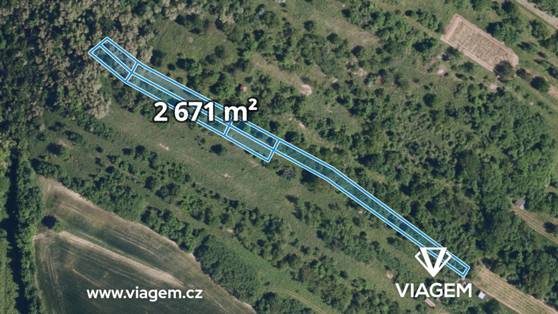Prodej zahrady 2 671 m²