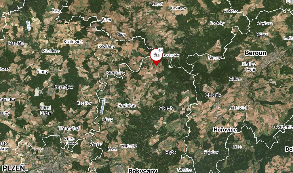 Prodej stavebního pozemku 2 750 m², Podmokly – náhled fotky 8