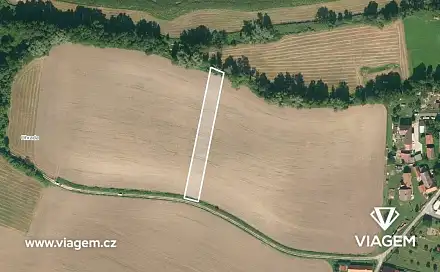 Prodej pole 437 m², Dětenice, okres Jičín