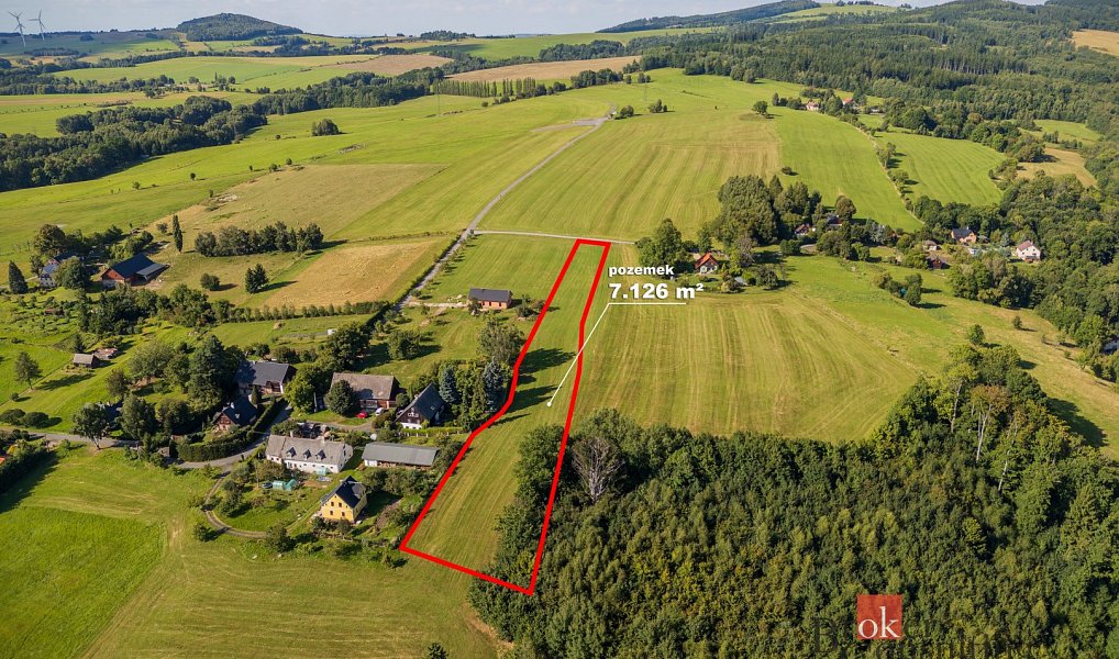 Prodej louky 7 126 m², Chrastava – náhled fotky 2