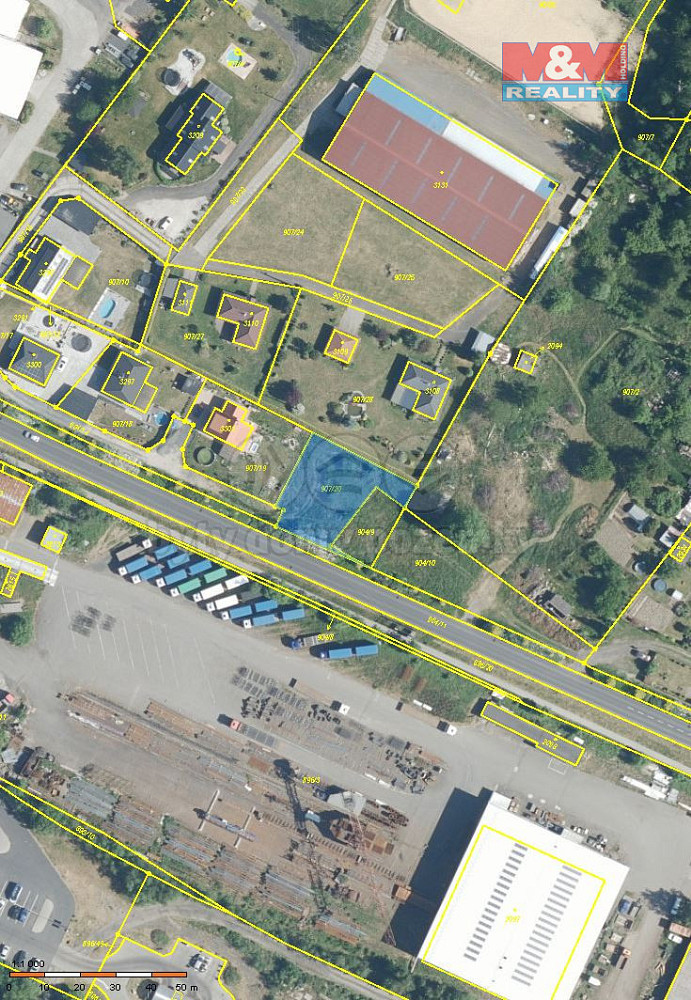 Prodej stavebního pozemku 875 m²