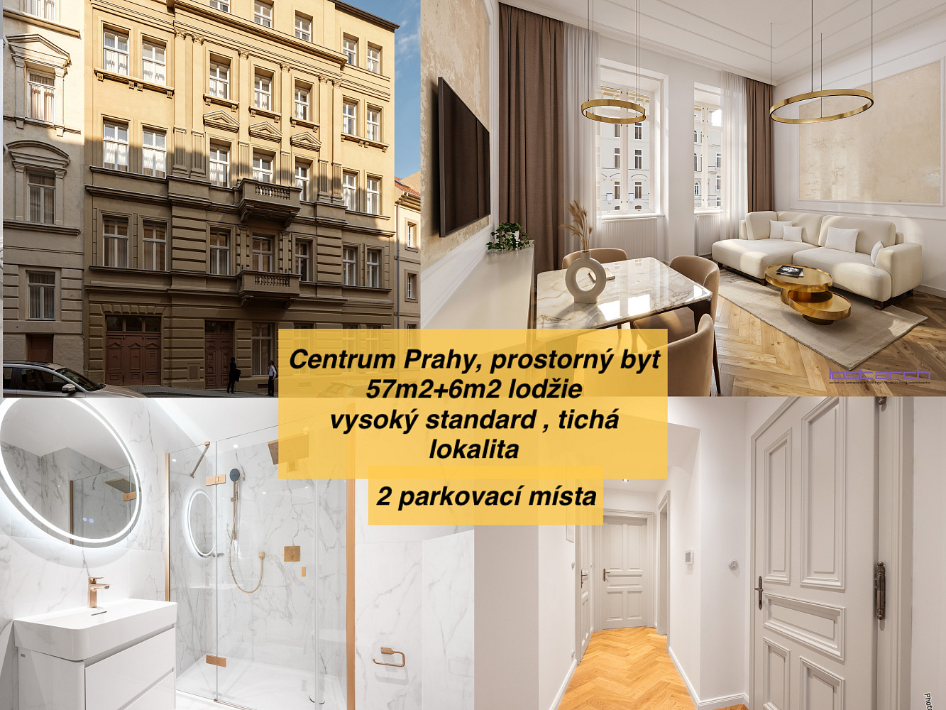 Prodej bytu 2+kk 57 m²