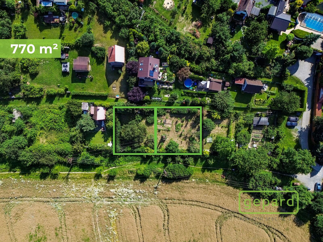 Prodej zahrady 770 m² – fotografie 5