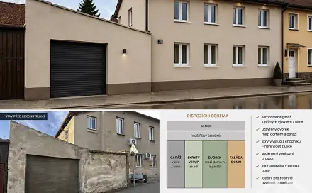 Prodej domu 229 m² s pozemkem 162 m², Vilémov, okres Havlíčkův Brod