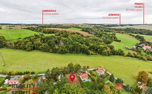 Prodej stavebního pozemku 783 m², Okrouhlo, okres Praha-západ