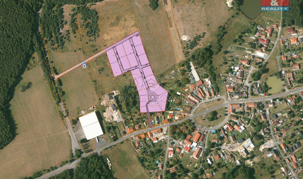 Prodej stavebního pozemku 993 m², Nová Ves – náhled fotky 4