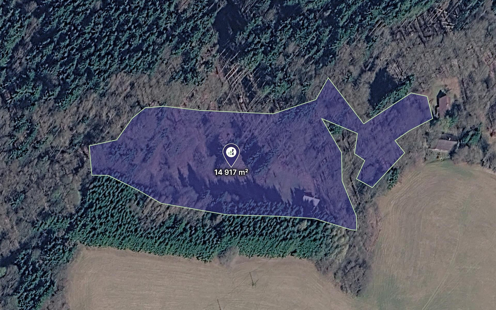 Prodej louky 4 972 m²