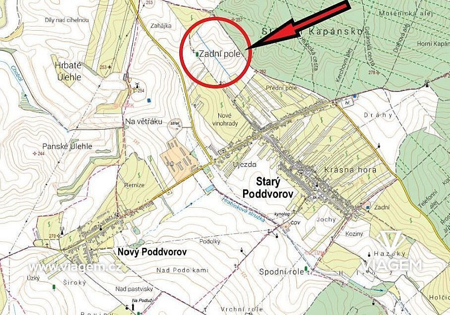 Prodej pole 1 011 m² – fotografie 4