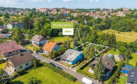 Prodej domu 123 m² s pozemkem 1 290 m², Luční, Milín, okres Příbram