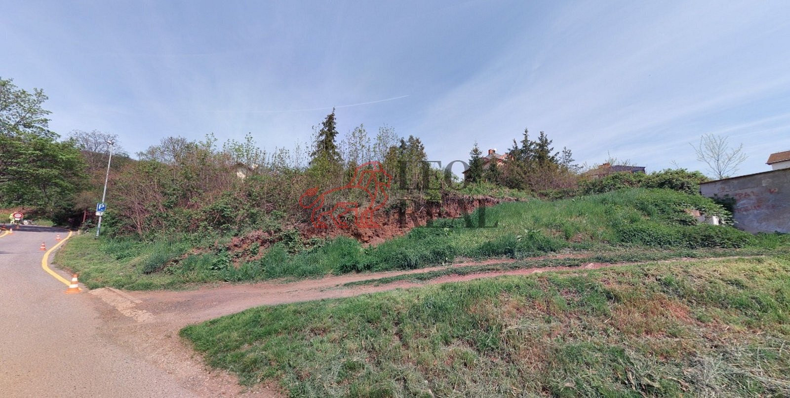 Prodej stavebního pozemku 1 784 m² – pohled 3