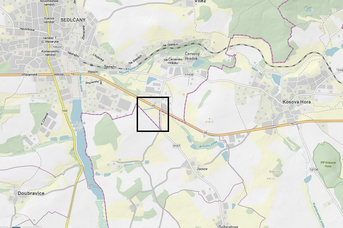 Prodej komerčního pozemku 54 104 m² — photo 3
