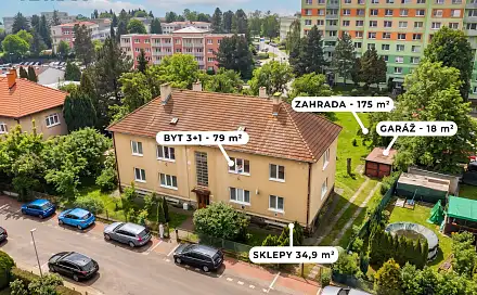 Prodej bytu 3+1 79 m², Puškinova, Vyškov - Dědice