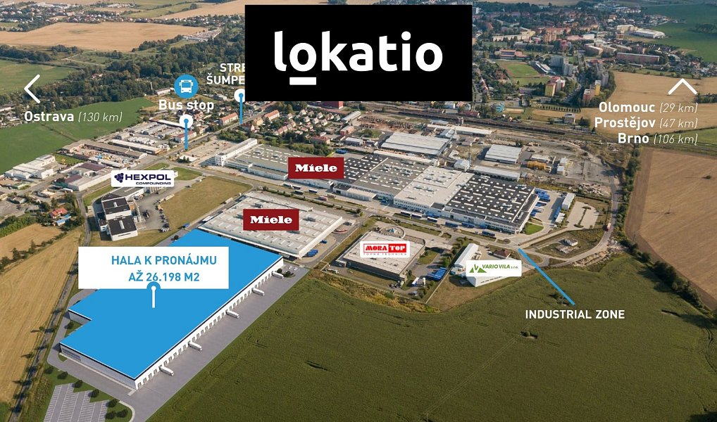 Pronájem skladovacích prostor 7 488 m², Uničov – náhled fotky 5