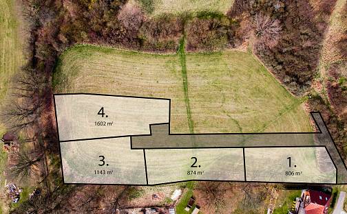 Prodej stavebního pozemku 874 m², Tochovice - Hořejany, okres Příbram