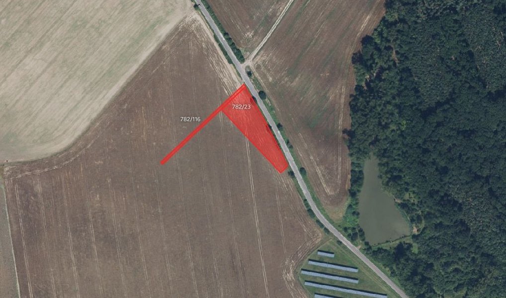 Prodej pole 3 091 m², Kopidlno – náhled fotky 2
