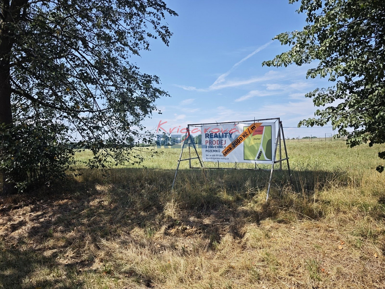 Prodej stavebního pozemku 1 549 m²