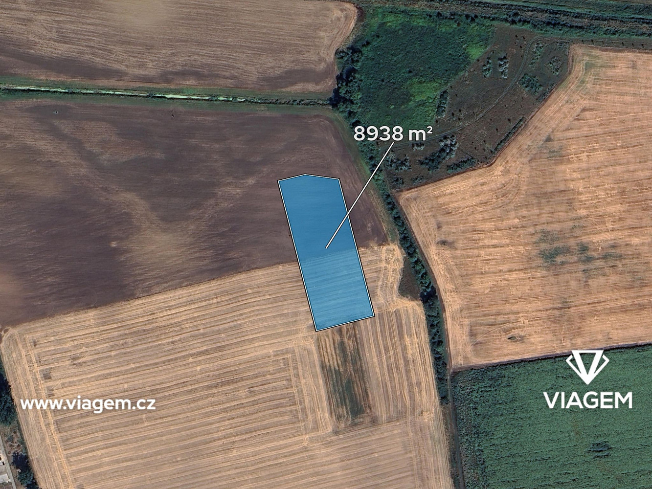 Prodej pole 1 489 m² – fotografie 2