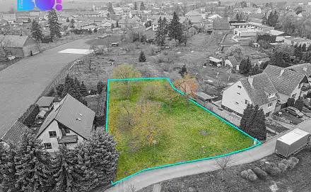 Prodej stavebního pozemku 1 500 m², Žalkovice, okres Kroměříž