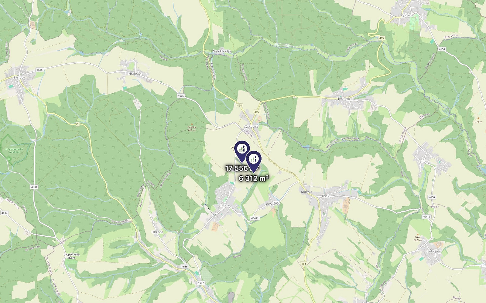 Prodej pole 23 868 m² – fotografie 3