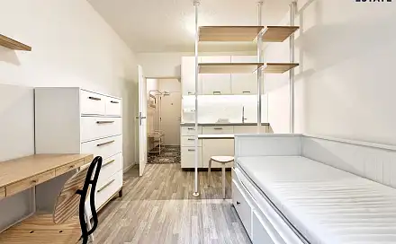 Pronájem bytu 1+kk 27 m², Libušino údolí, Brno - Pisárky