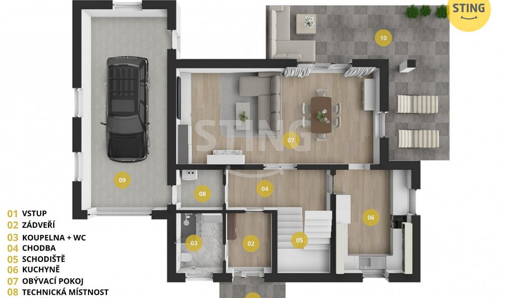 Prodej domu 198 m² s pozemkem 995 m², Hradec nad Moravicí – náhled fotky 26