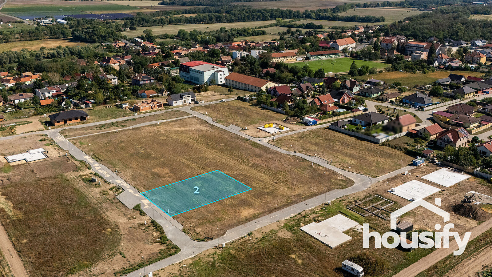 Prodej stavebního pozemku 864 m²