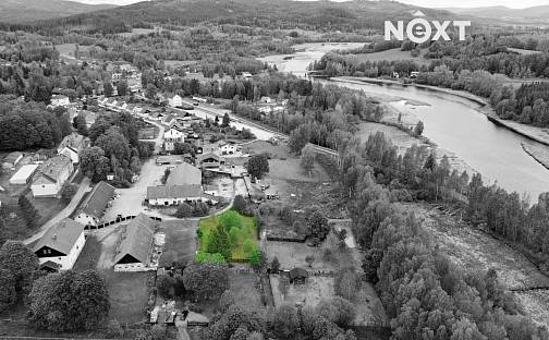 Prodej stavebního pozemku 1 350 m², Nová Pec - Nové Chalupy, okres Prachatice