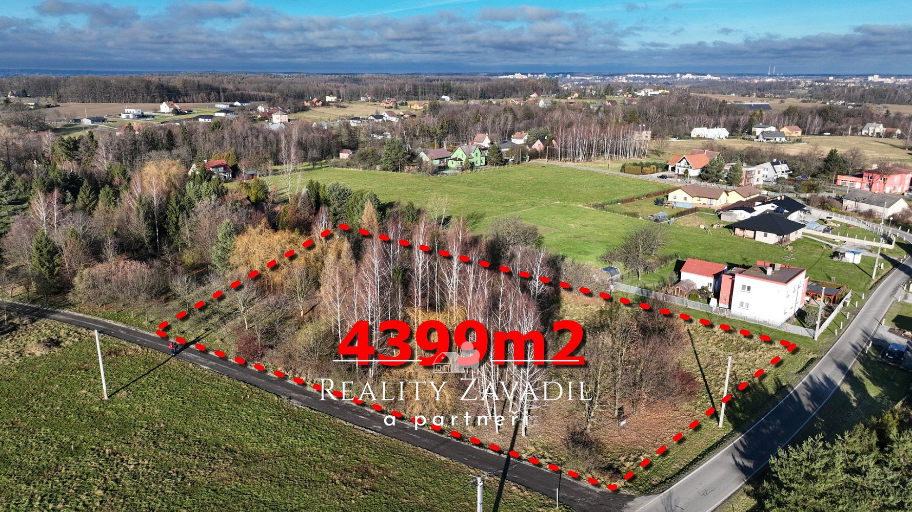 Prodej stavebního pozemku 4 399 m²