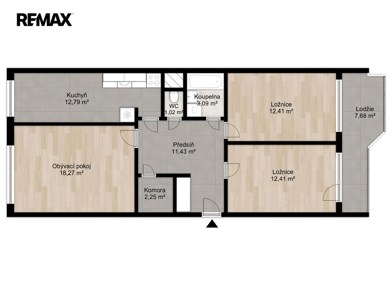 Prodej bytu 3+kk 75 m² – fotografie 3