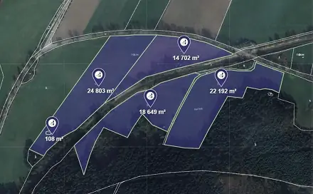 Prodej louky 80 454 m², Meziměstí, okres Náchod
