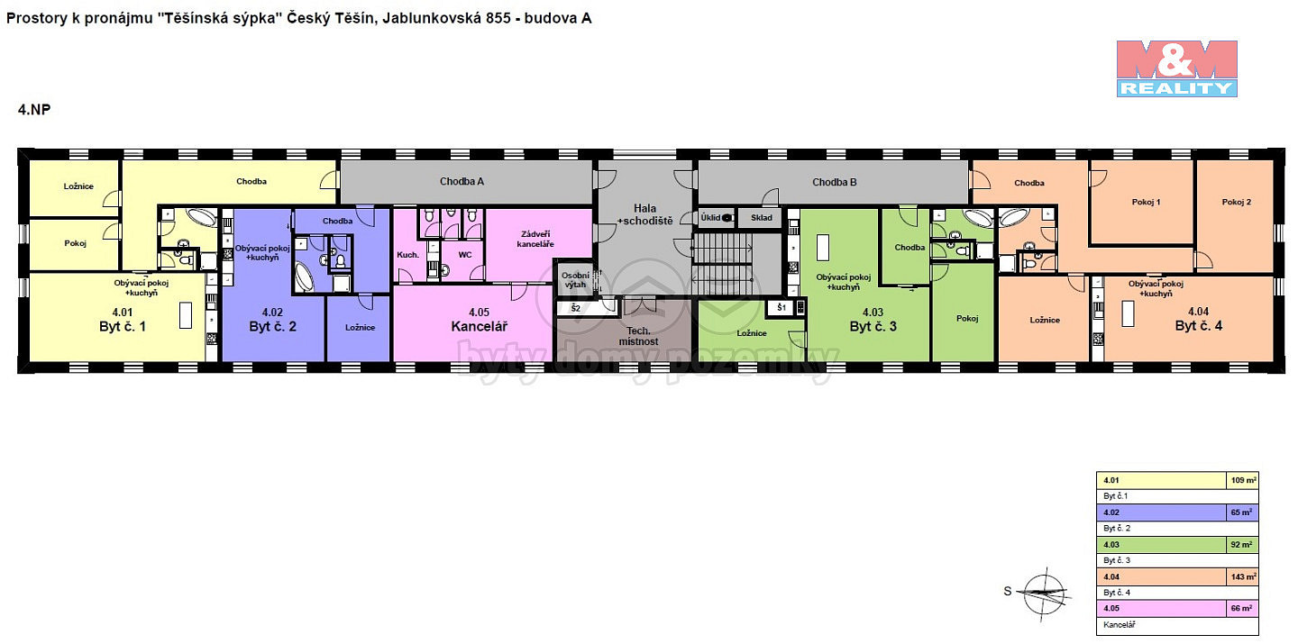 Pronájem bytu 3+kk 109 m² – fotografie 4
