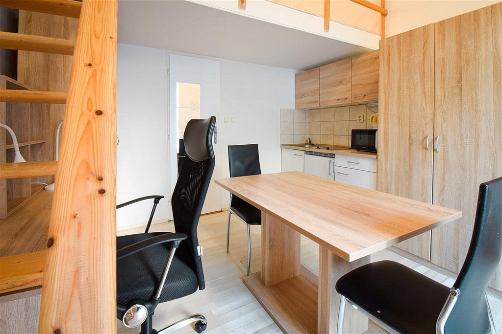 Pronájem bytu 1+kk 19 m² – pohled 6