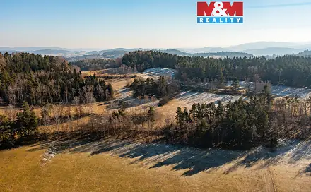 Prodej lesa 14 147 m², Nišovice, okres Strakonice