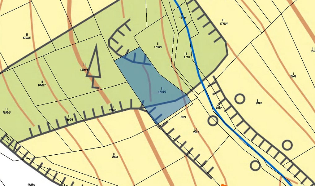 Prodej pozemku 475 m², Břestek – náhled fotky 3