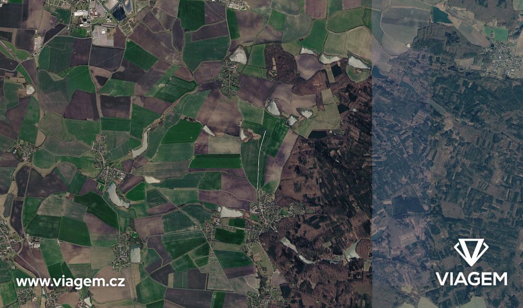 Prodej pole 548 m², Jabkenice – náhled fotky 3