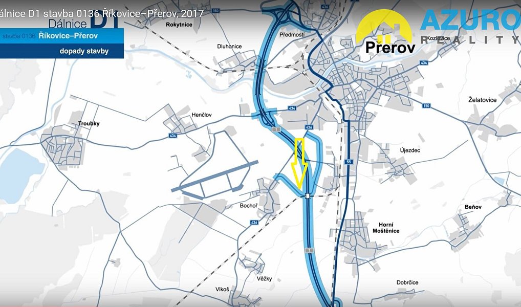 Prodej komerčního pozemku 1 456 m², Bochoř – náhled fotky 5