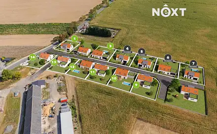 Prodej stavebního pozemku 736 m², Stavenice