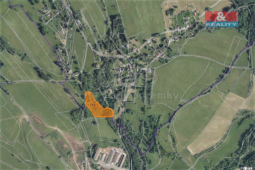 Prodej louky 9 345 m²