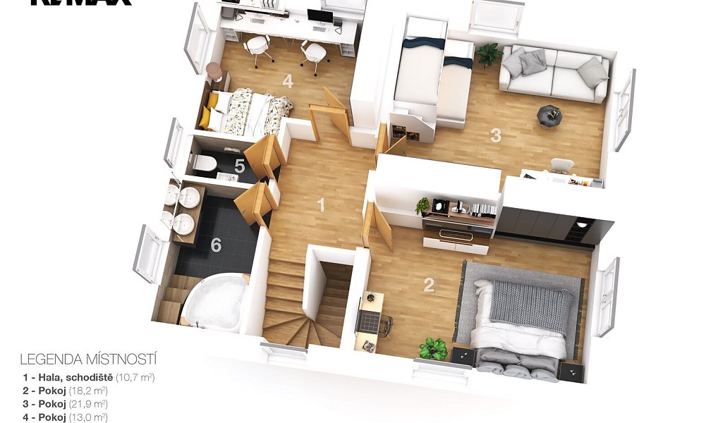 Prodej domu 180 m² s pozemkem 679 m², Veleň – náhled fotky 24