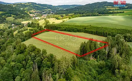 Prodej pole 45 004 m², Peřimov, okres Semily