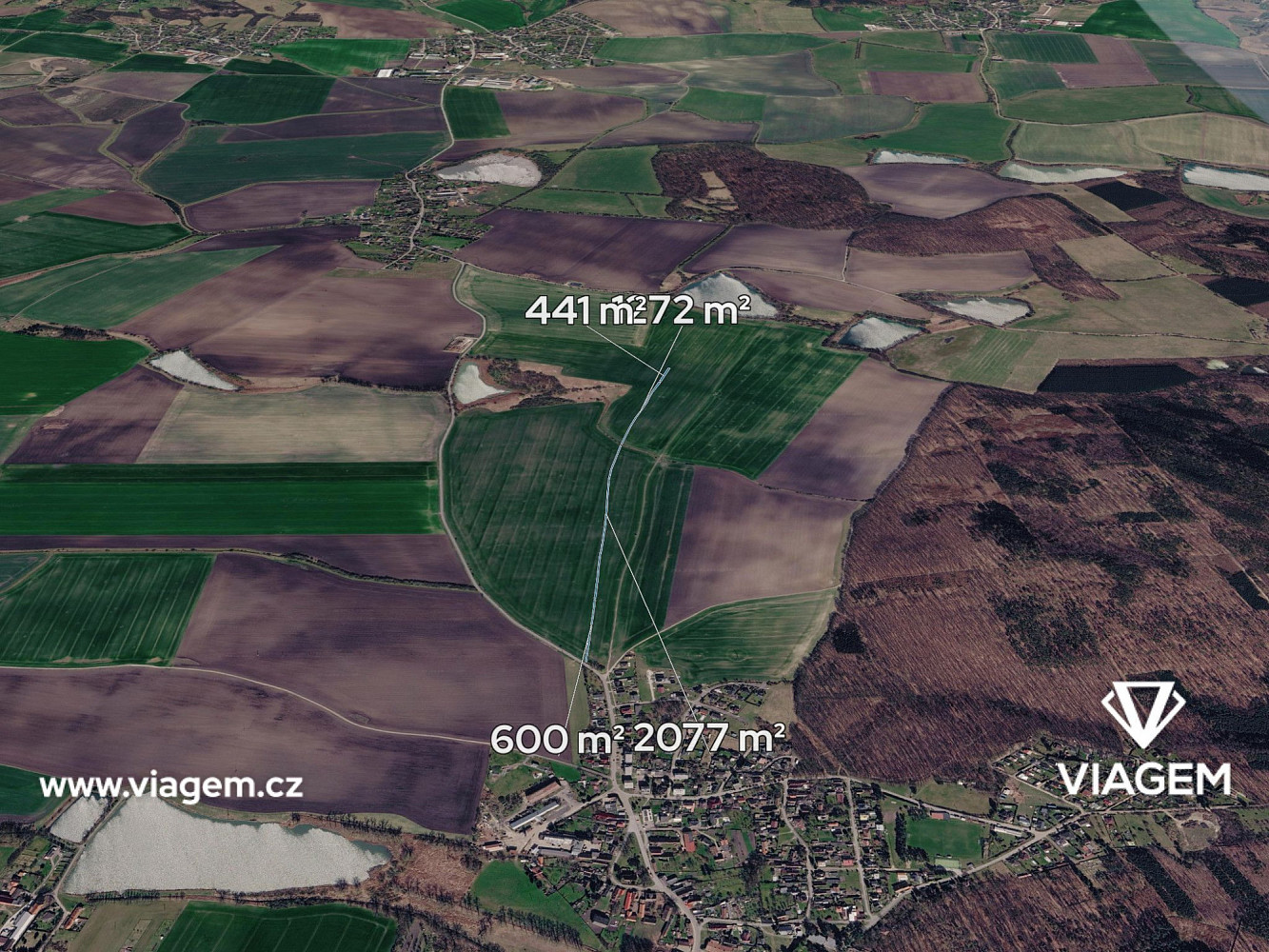 Prodej pole 548 m²
