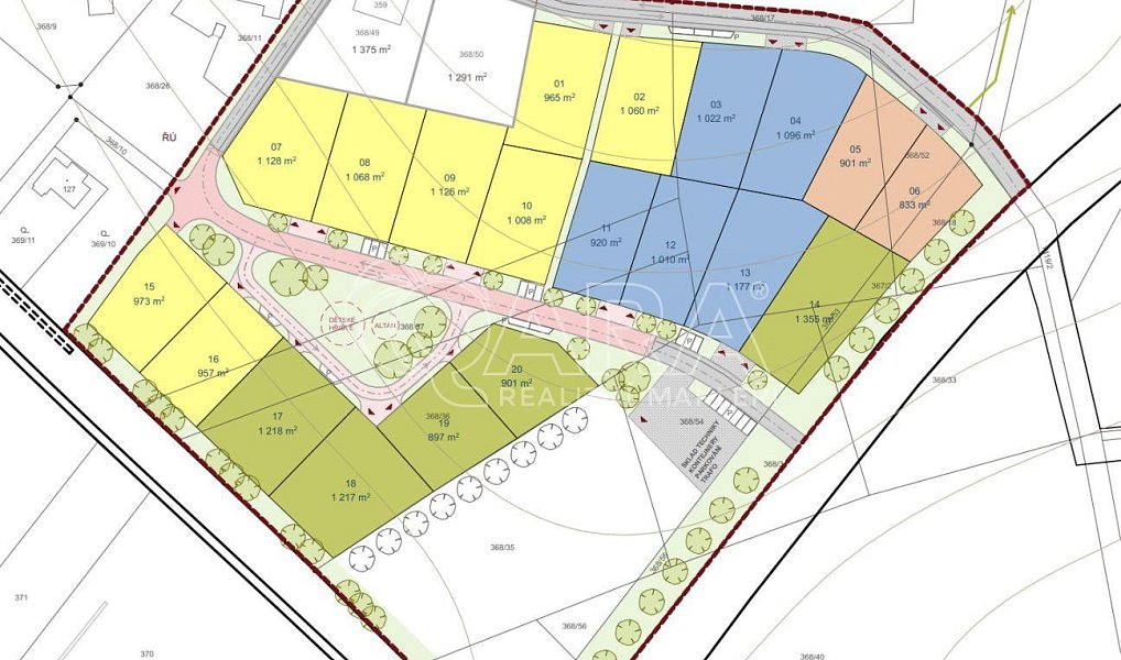 Prodej stavebního pozemku 8 280 m², Chotýšany – náhled fotky 5