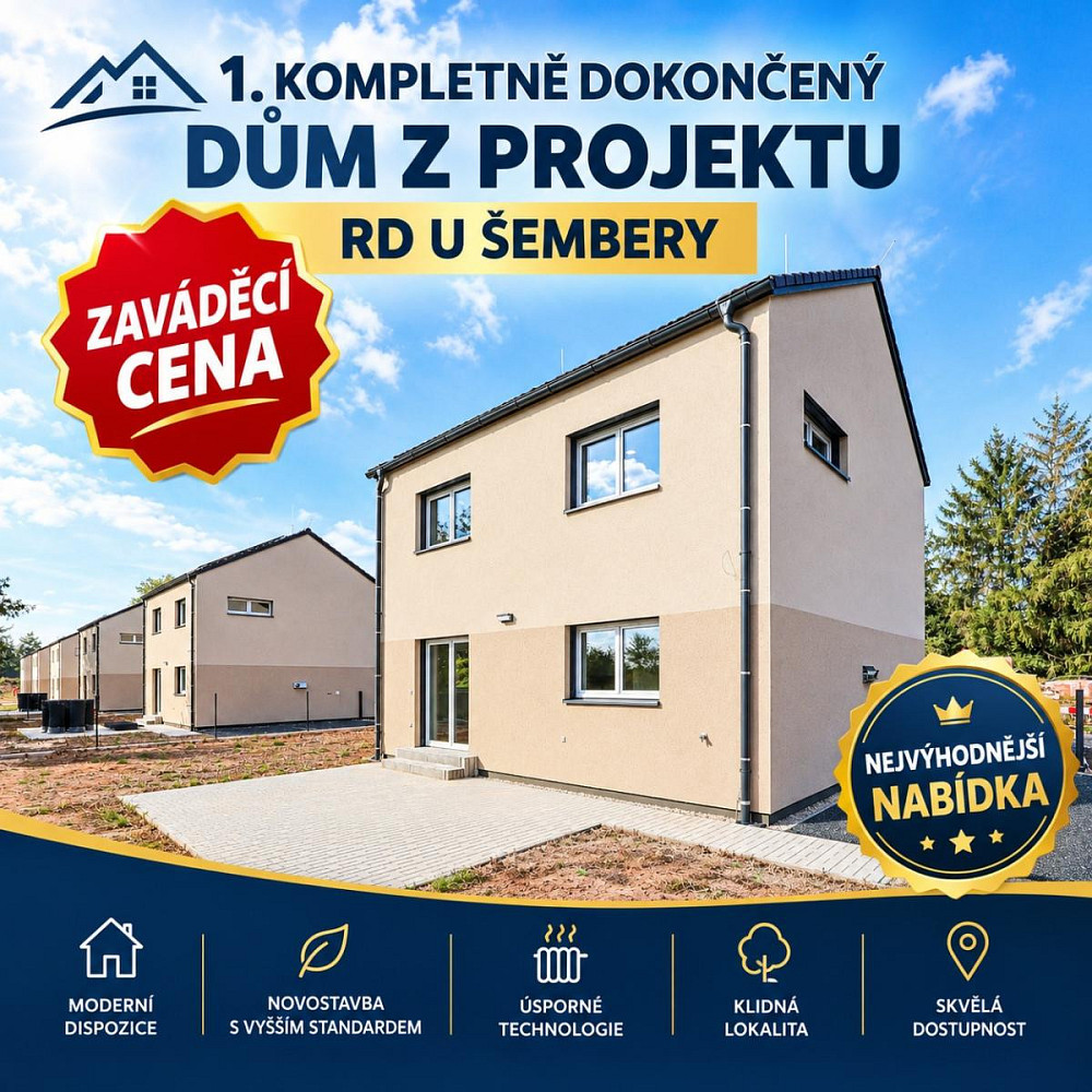 Prodej domu 114 m² s pozemkem 449 m²