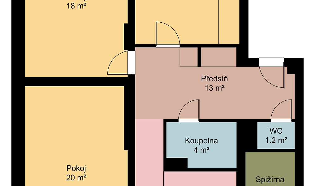Pronájem bytu 3+1 100 m², Krahulčí – náhled fotky 9