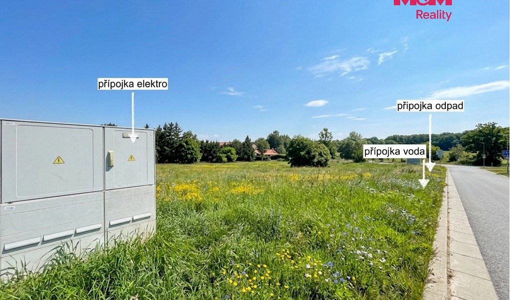 Prodej stavebního pozemku 1 002 m², Semechnice – náhled fotky 2