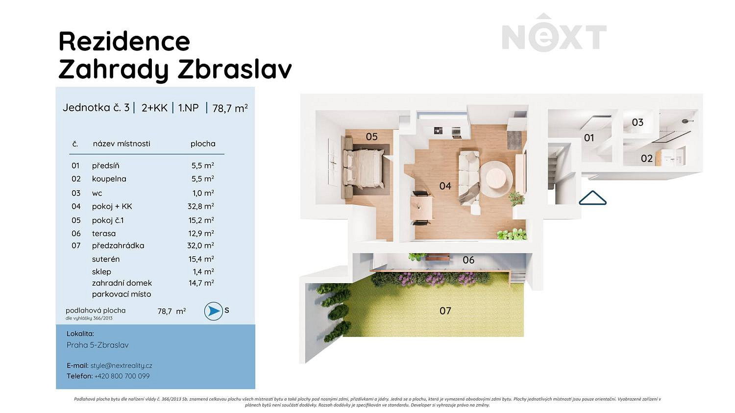 Prodej bytu 2+kk 79 m² — photo 4