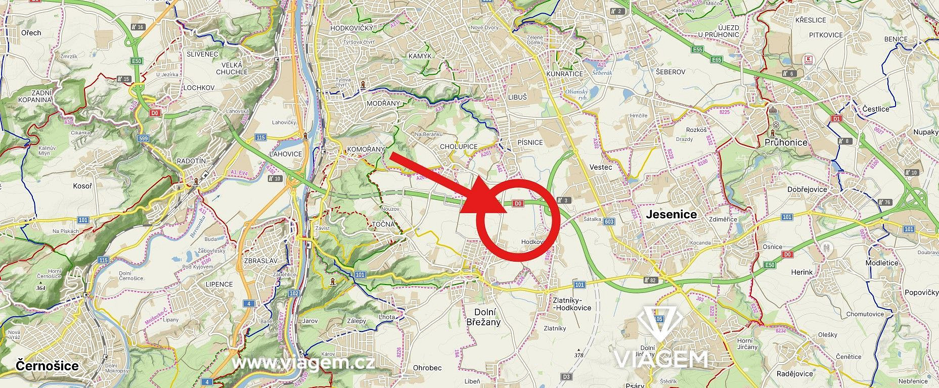 Prodej pole 1 491 m²